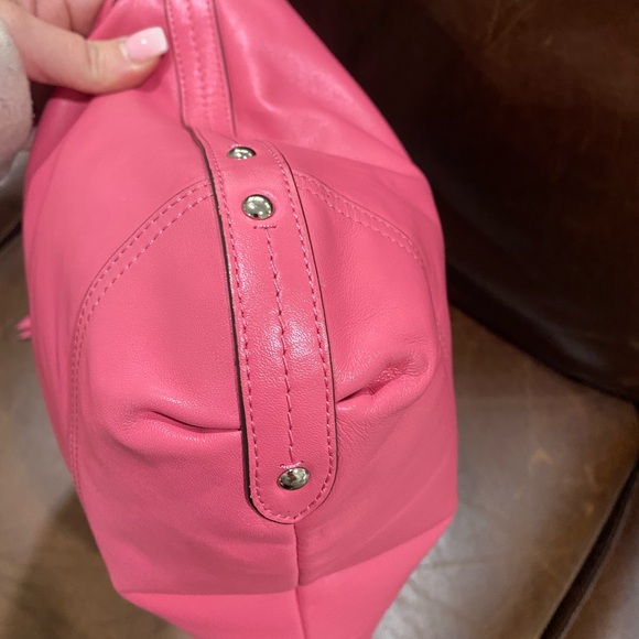 🎄NWOT Coach Park Shoulder Bag Convertible Crossbody Barbie Pink - Picture 8 of 16